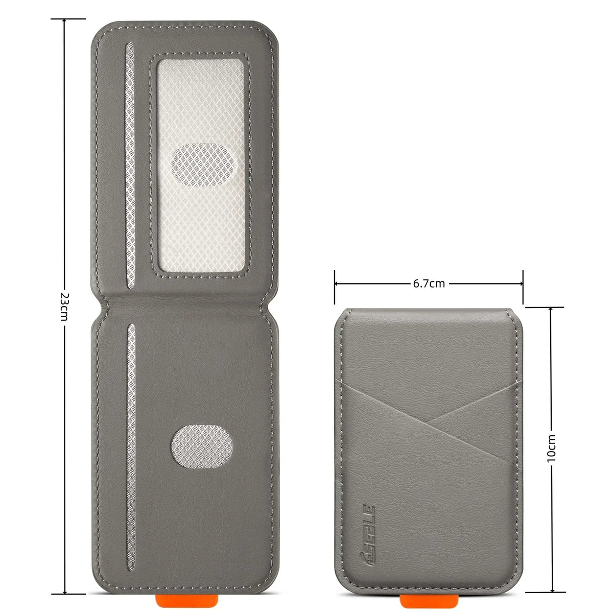 Porte-cartes magnétique compatible MagSafe pour iPhone