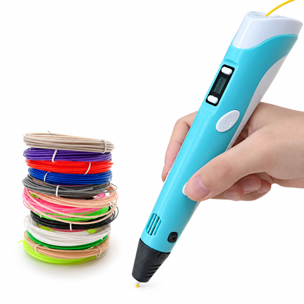 Stylo 3D pour dessiner en relief avec 9 m de filament PLA