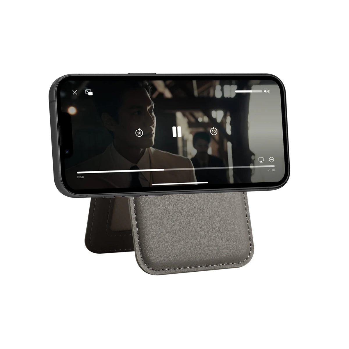 Porte-cartes magnétique compatible MagSafe pour iPhone